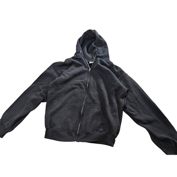 Pro Spirit Select Sweats Black Zip-Up Hoodie – X-Large, Native American Embroide - Picture 2 of 14